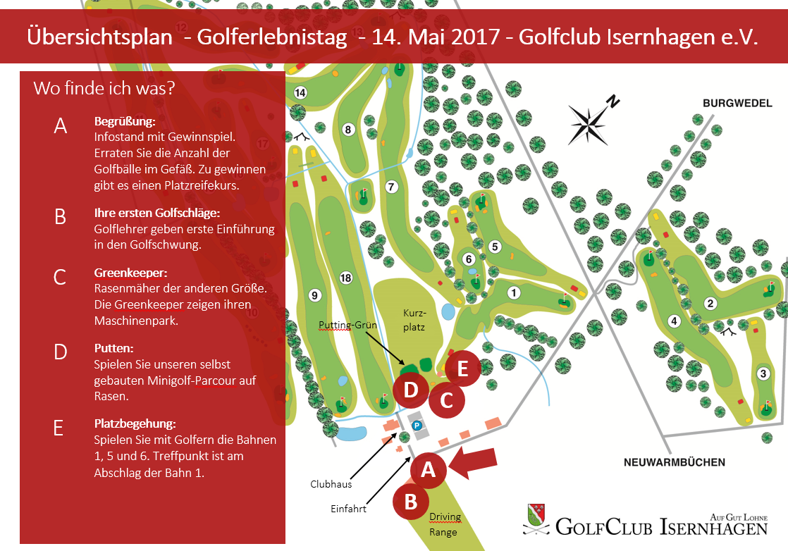 Golferlebnistag – 14.05.2017