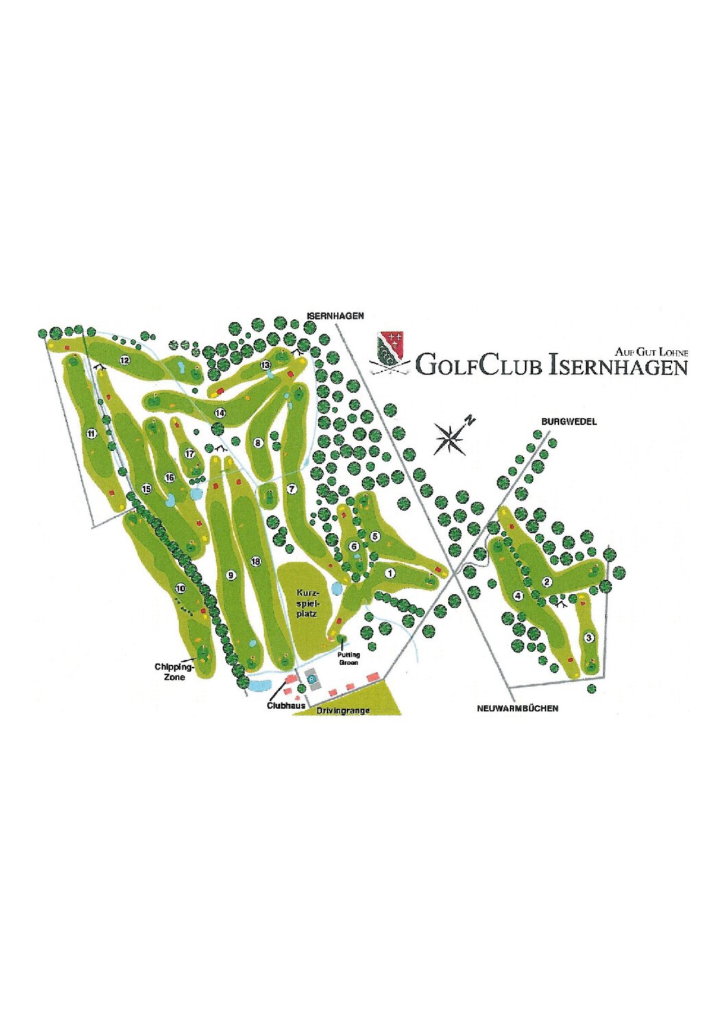 Platzübersicht Golfclub Isernhagen