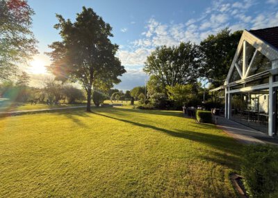Sonnenuntergang im Golfclub Isernhagen