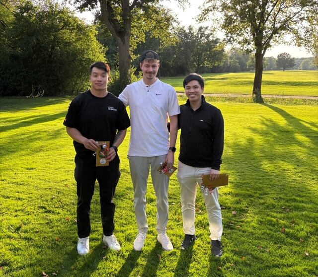 Querfeldein Turnier 2025 – 1. Netto – Tuan Anh Le, ;Moritz Becker, Hainam Nguyen, Minh Duc Doung